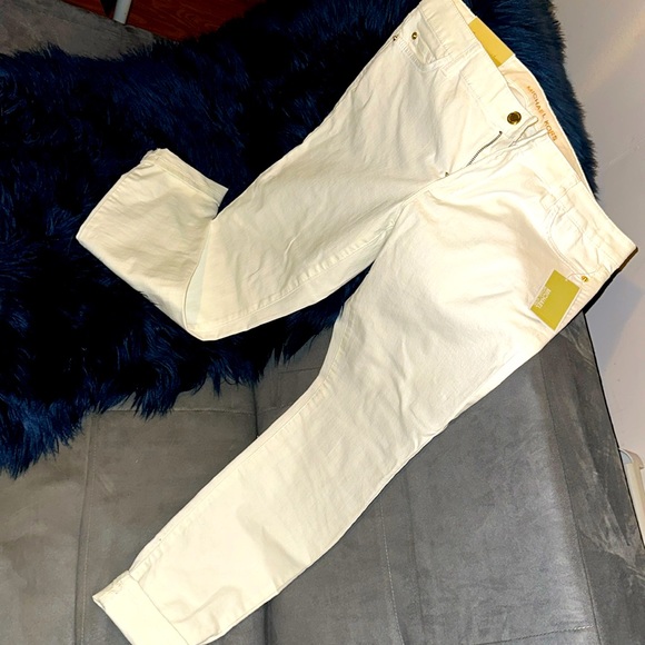 Michael Kors Izzy Cropped Skinny Pants - NWT - Picture 9 of 15